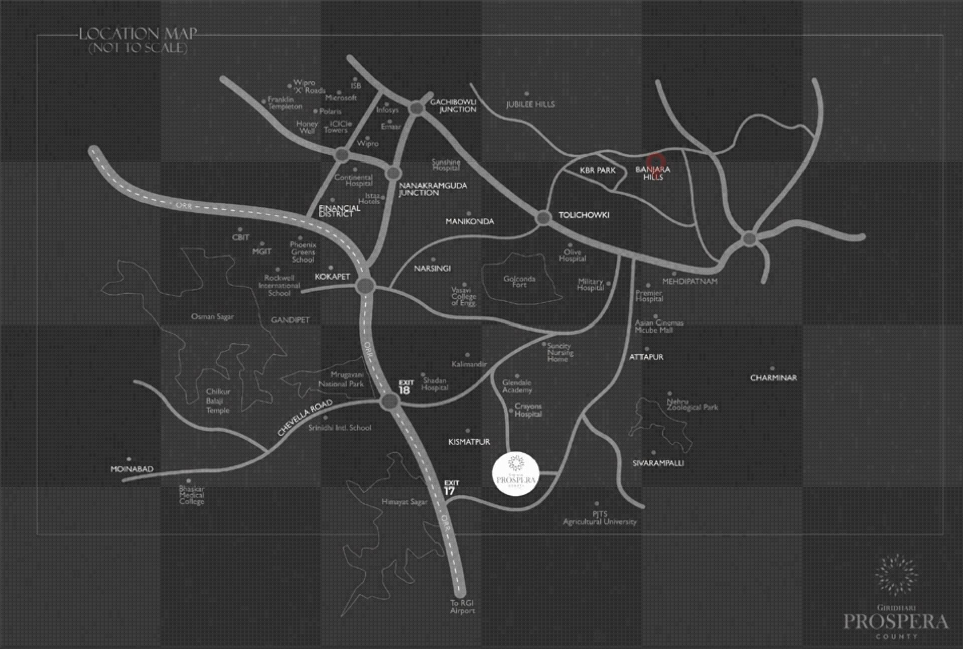 Prosperacounty Location Map